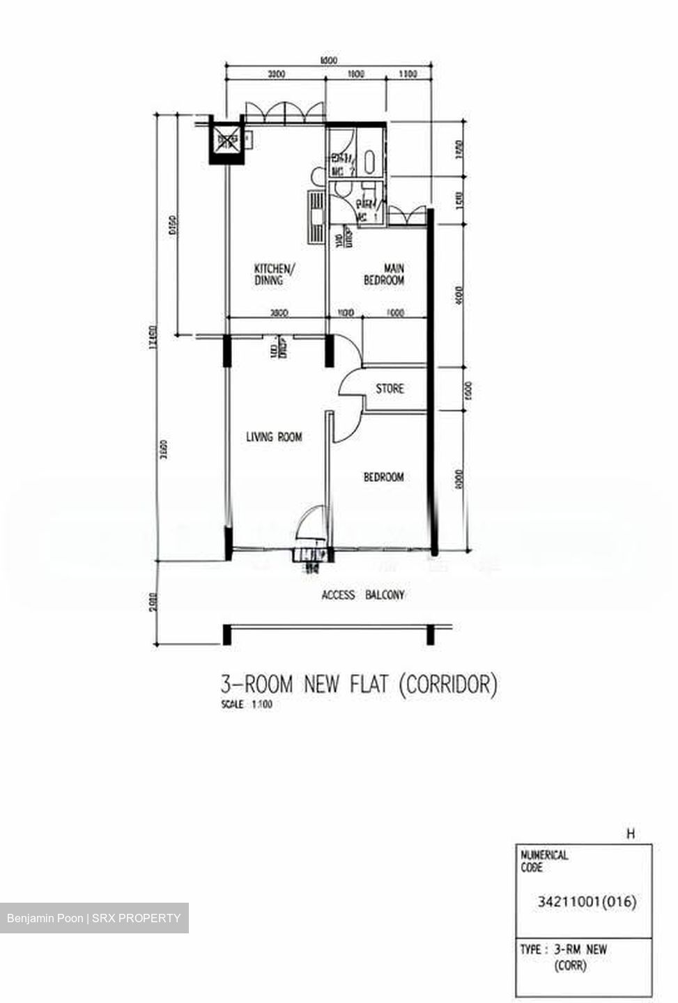Blk 736 Nee Soon Central Vista (Yishun), HDB 3 Rooms #561601191